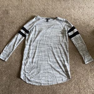 Long Sleeve Grey Dress